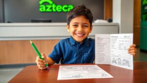 Requisitos para abrir una cuenta en banco azteca para niños