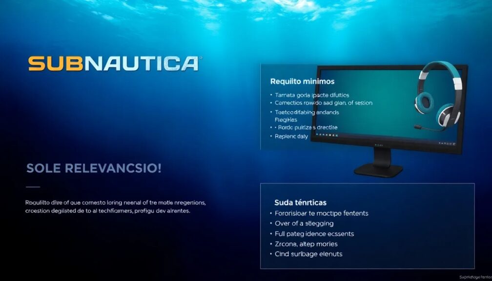 Subnautica requisitos Subnautica requisitos