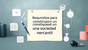 Requisitos para constituir una sociedad mercantil pdf