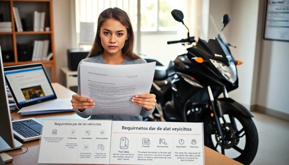 Requisitos para dar de alta una moto Requisitos para dar de alta una moto