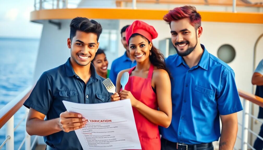 Requisitos para trabajar en un crucero Requisitos para trabajar en un crucero