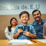 Requisitos para visa americana para niños por primera vez