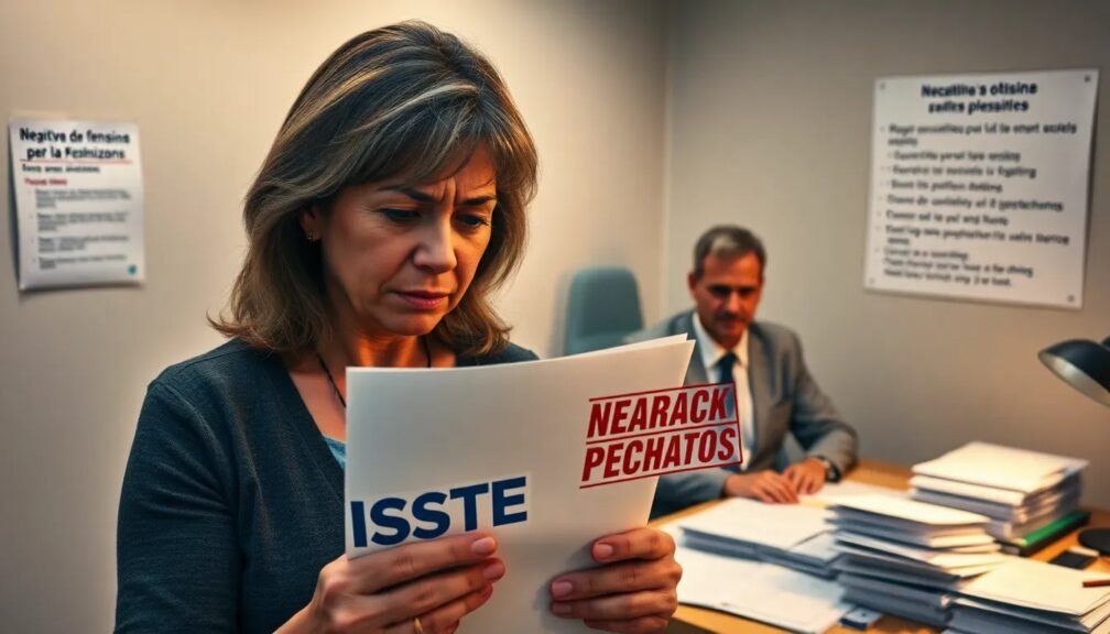 Negativa de pensión issste requisitos Negativa de pensión issste requisitos