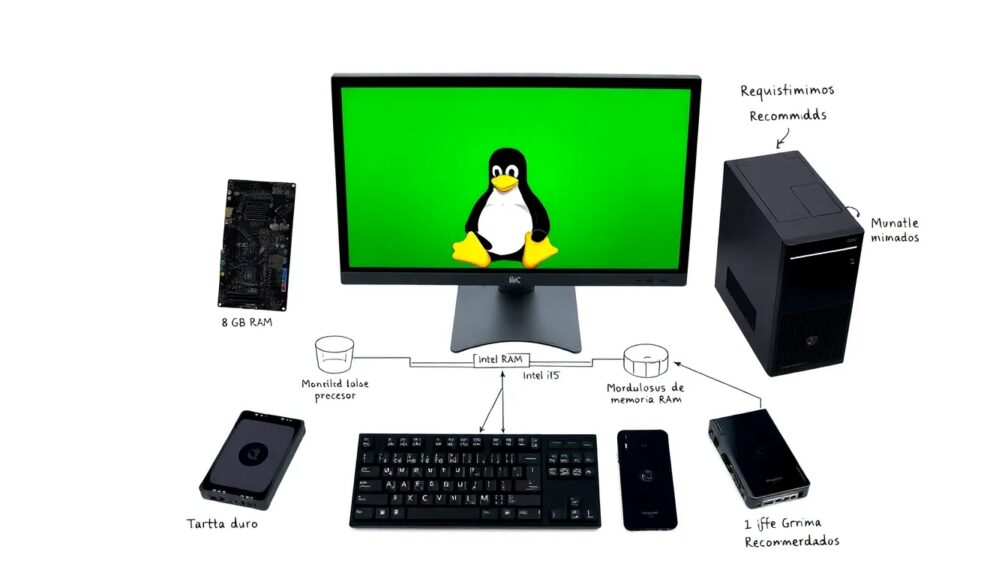 Requisitos de hardware para su instalación de linux Requisitos de hardware para su instalación de linux