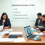 Requisitos para alta en el sat