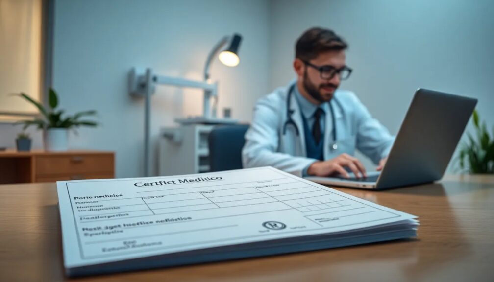 Requisitos para certificado médico Requisitos para certificado médico