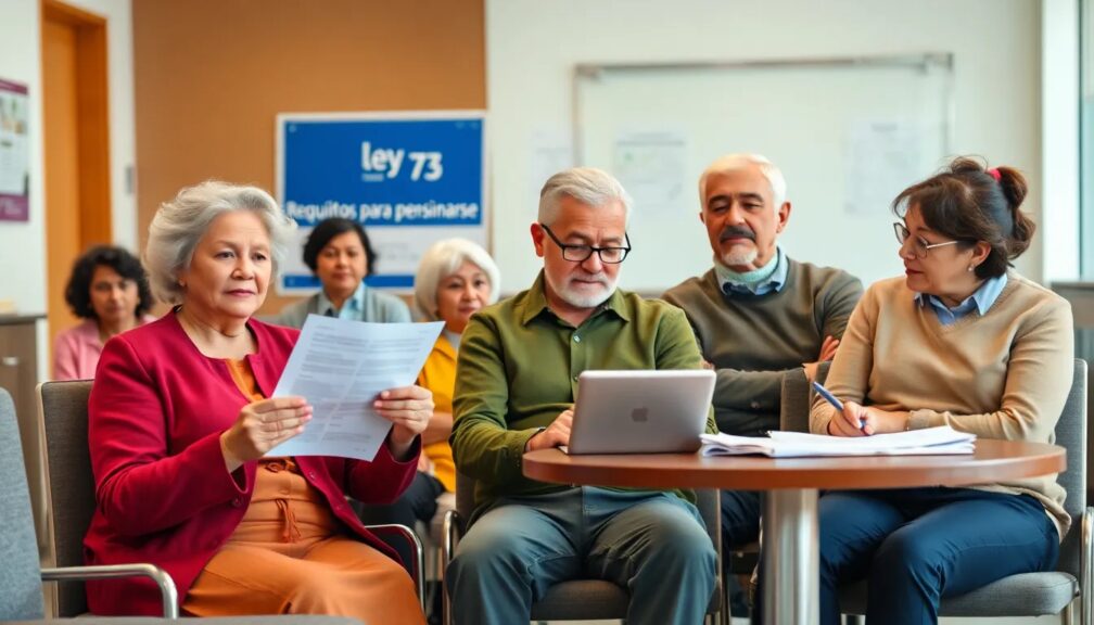 Requisitos para pensionarse ley 73
